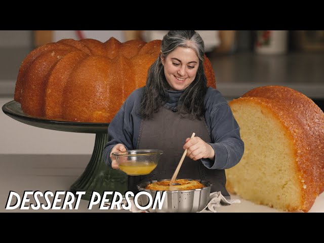 How To Make Moist & Delicious Lemon Bundt Cake with Claire Saffitz | Dessert Person