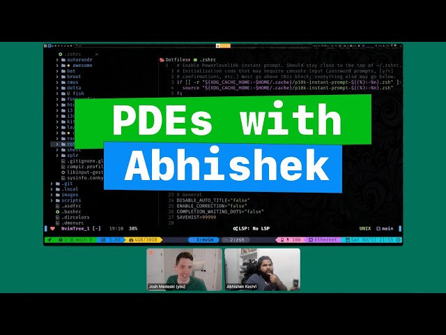 PDEs with Abhishek Keshri