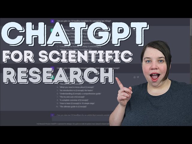 ChatGPT for Scientific Research: How to use AI as a Partner in Your Research