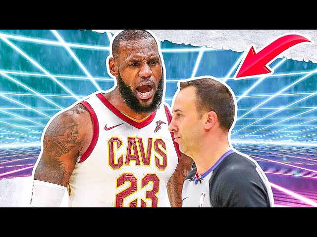 NBA Players Vs Referees: CRAZY Moments - Part 1