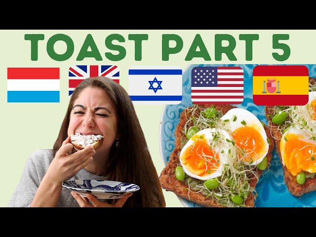 How the World Eats Toast | Japan, Mexico, Australia, Taiwan | Part 4