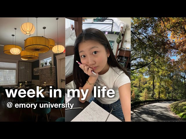 week in my life at emory university | turning 19, halloweekend, & new restaurants
