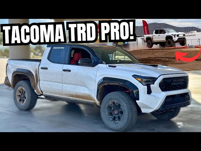 Jumping The All New 2024 Toyota Tacoma TRD Pro!!!
