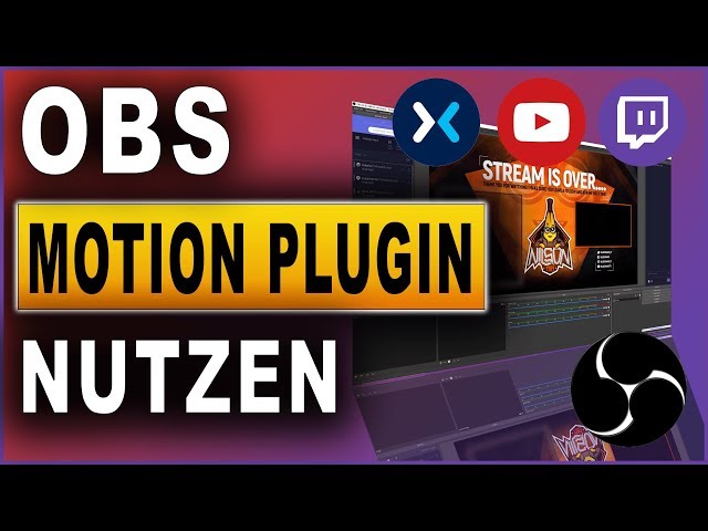 OBS Studio: Motion Plugin für coole Animationen | Tutorial (2019)