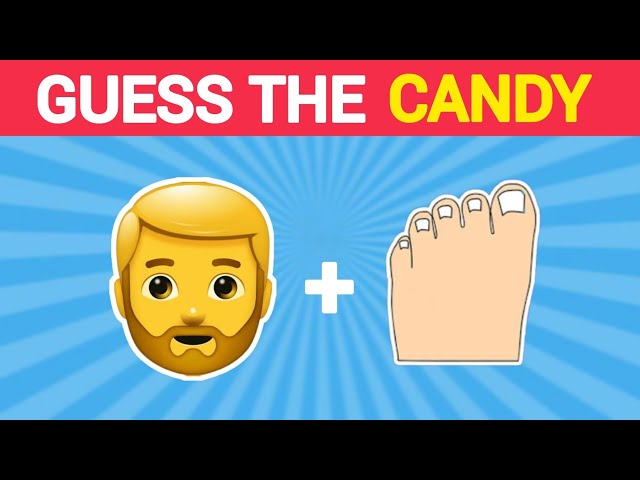Guess the CANDY by Emoji ?🍬 | QUIZ BOMB