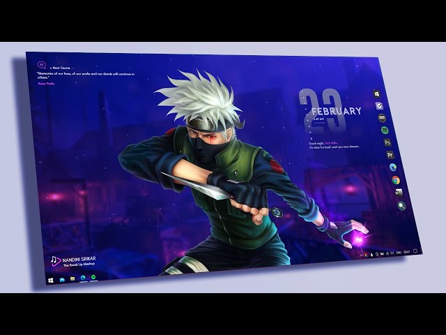 This Is The Best Anime Naruto Theme for Windows 10 & Windows 11