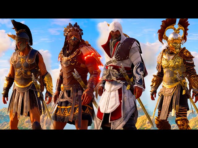 Assassin's Creed Odyssey - All Legendary Armor Sets for Alexios Showcase – (ALL DLC)
