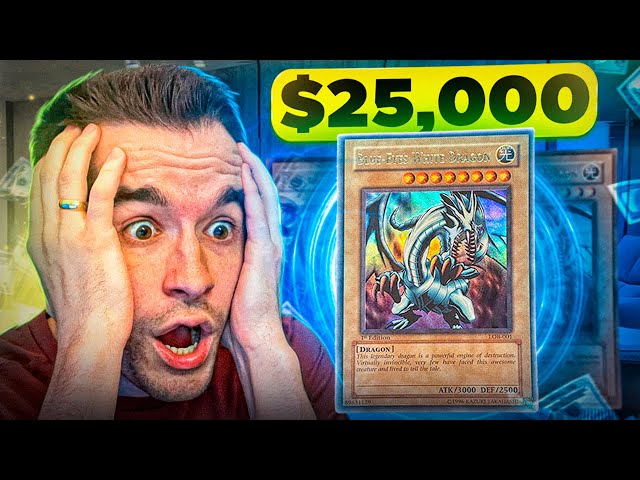 My BEST 1st Edition Legend Of Blue-Eyes Box Opening EVER! ($25,000 Pull)