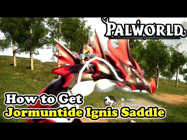 How to Ride Jormuntide Ignis in Palworld (Jormuntide Ignis Location)