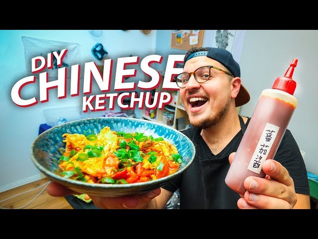 DIY Chinese Ketchup with Chinese Tomato Fried Eggs!