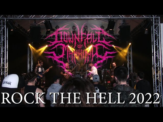 Downfall of Mankind - LIVE @ Rock The Hell 2022 [FULL SHOW] - Dani Zed Reviews