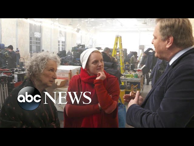 Behind the scenes of 'The Handmaid's Tale' season 2 with cast, author Margaret Atwood