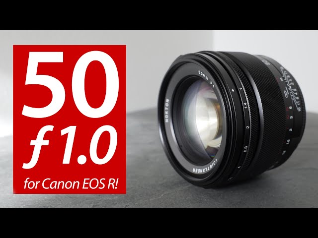 Voigtlander 50mm f1 Nokton REVIEW for Canon EOS R!