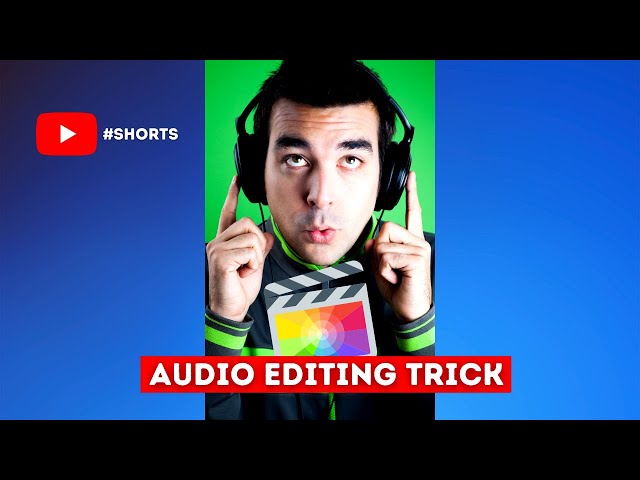 Final Cut Pro Audio Editing Trick