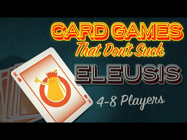 Eleusis - Card Games That Don't Suck