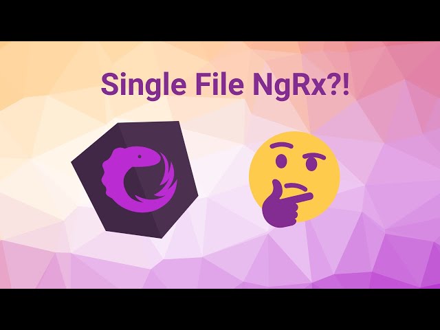 You can now put all of your NgRx State where?!