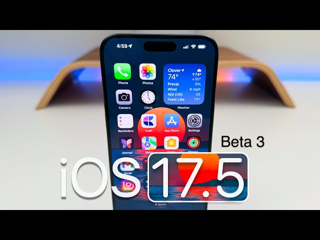 iOS 17.5 Beta 3 is Here! - Top 3 Features