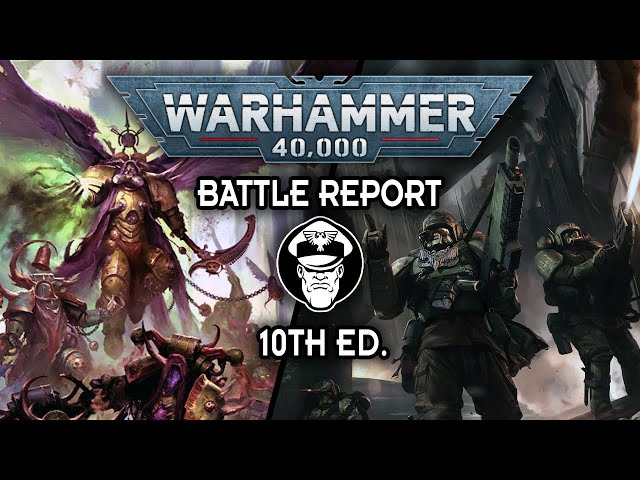 Death Guard Vs Astra Militarum | 10th Edition Battle Report | Warhammer 40,000