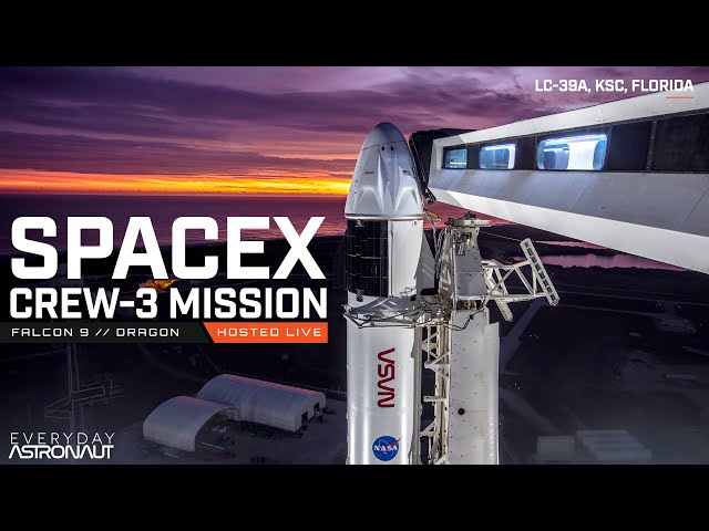 Watch SpaceX Launch Crew-3 to the ISS for NASA!