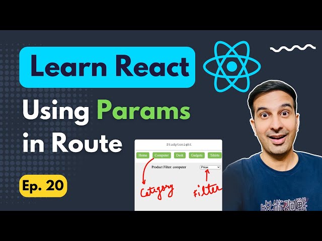 Using multiple Params in React Routing #reactjs