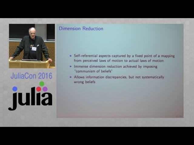 Keynote. Quantitative Macroeconomics in Julia | Nobel Laureate Tom Sargent | JuliaCon 2016