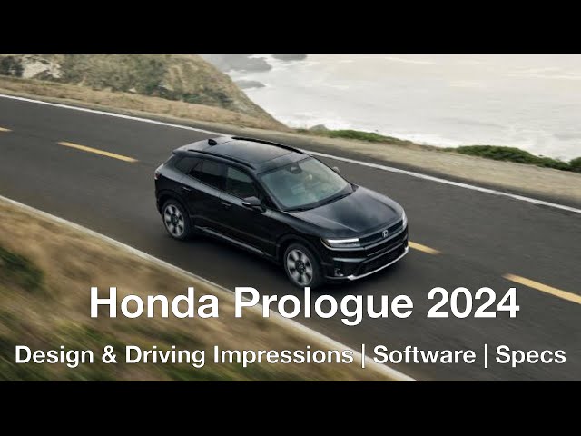 Honda Prologue | Impressions, Software, Driving, Specs & more