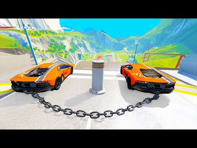 High Speed Jumps #18 - Satisfying Car Crashes (BeamNG Drive)