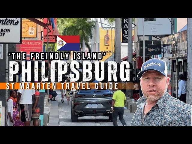 Philipsburg St Maarten Travel Tour Guide 2024 4K