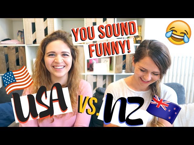 DIFFERENT ENGLISH ACCENTS | American Accent vs. New Zealand Accent Challenge
