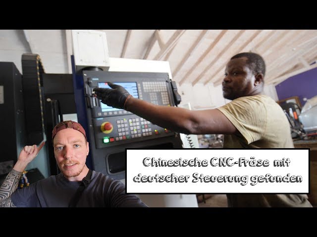 Chinesische CNC Fräse mit deutscher Steuerung gefunden | Z-Mat FMC1050E