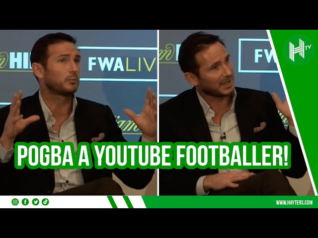 NOT GOOD ENOUGH! | When Frank Lampard questioned Paul Pogba