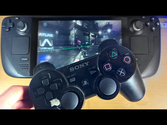 How To Connect PS3 Controller to Steam Deck!