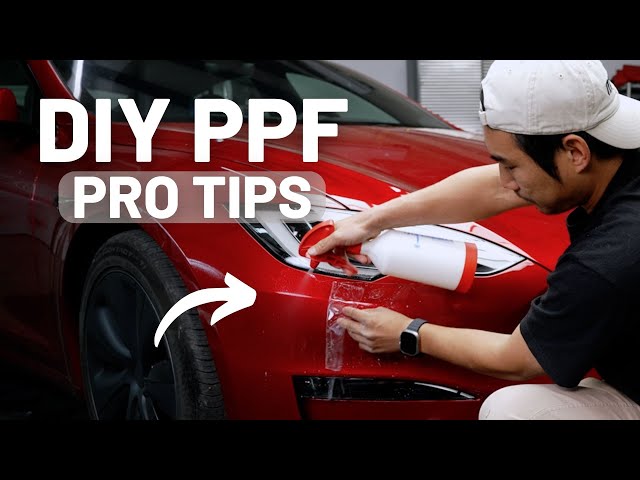 What You Need To Know Before You PPF - Practice Guide for Model S DIY PPF Front Kit - TESBROS