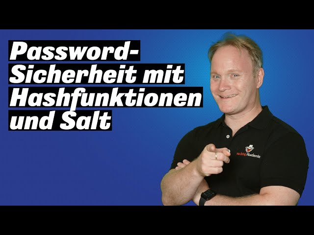 Password Sicherheit mit Hashfunktionen und Salt