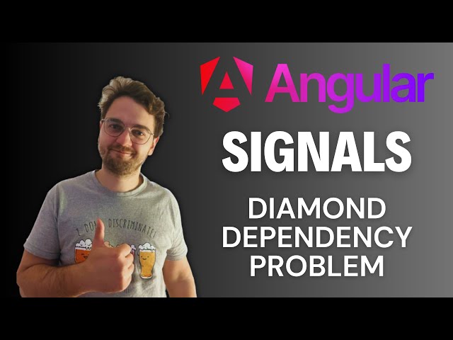 Angular Signals Diamond Dependency Problem