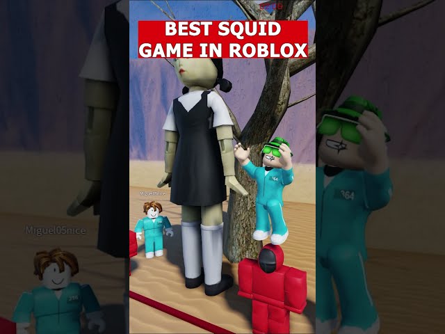BEST SQUID GAME in ROBLOX #shorts