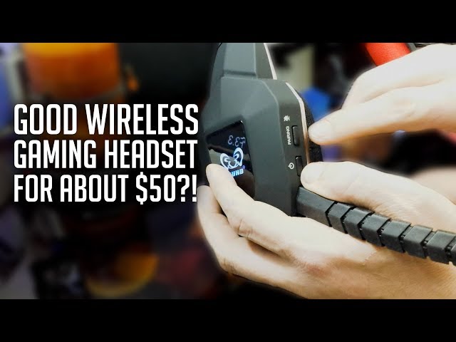 Review: Wireless Gaming Headset for About $50