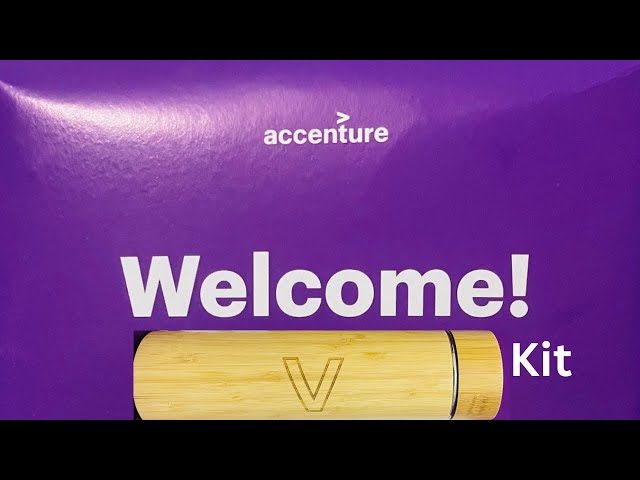 Welcome Kit from Accenture !