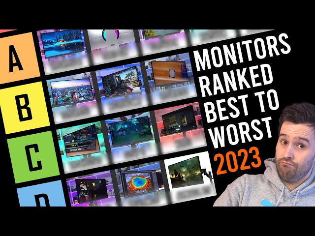 Ranking ALL 30 Monitors We Reviewed in 2023