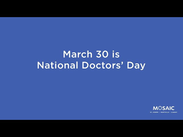 Happy Doctors' Day 2024 | Mosaic Life Care