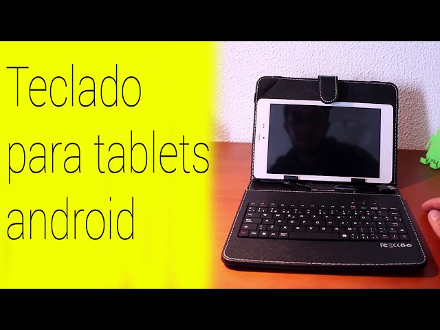 Funda económica con teclado para tablets y móviles Android [12,49 euros]