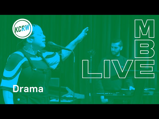 Drama performing "Years" live on KCRW