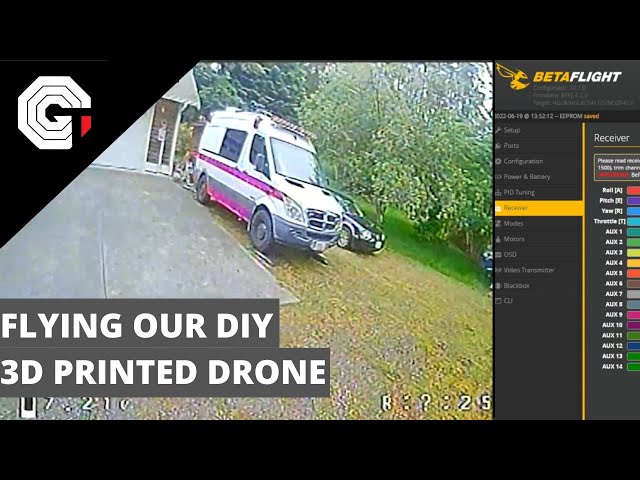 Configuring and Flying Our DIY 3D Printed Drone - Finale