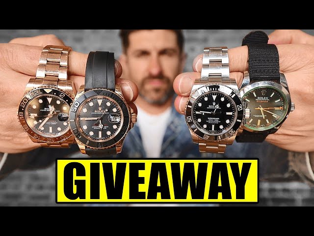 Giving Away My Watch Collection to YOU (Not Clickbait)