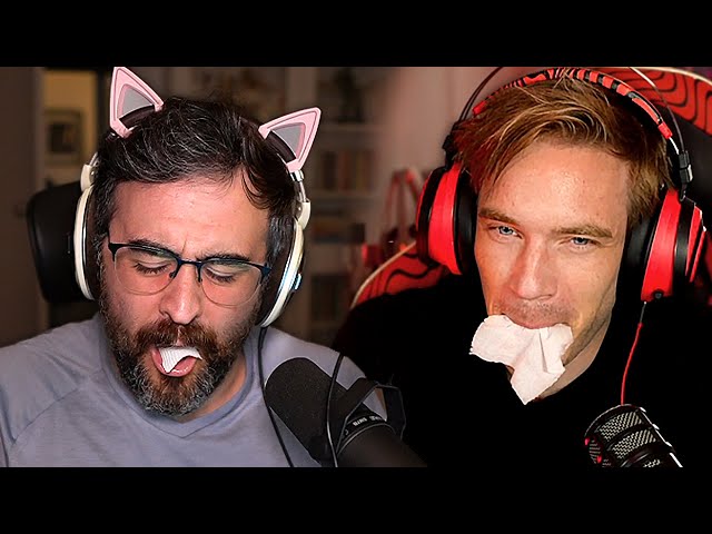 Pewds And Ken Argue Over Pasta And Eating Toilet Paper