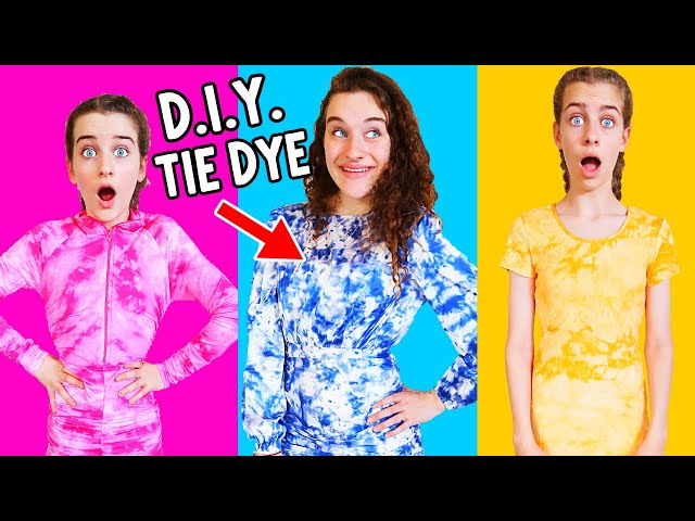 WHO CAN MAKE THE BEST D.I.Y. TIE DYE CLOTHING w/The Norris Nuts