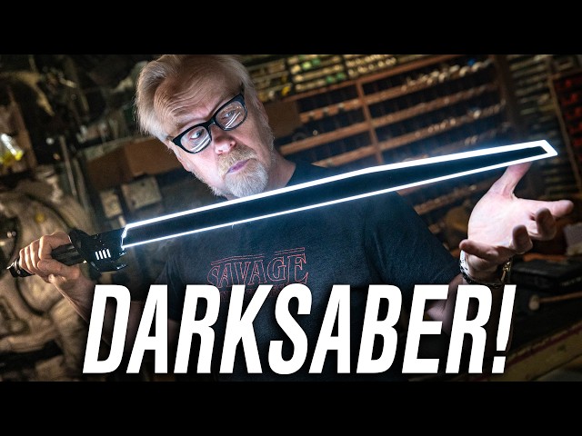Adam Savage's New Neopixel Darksaber!