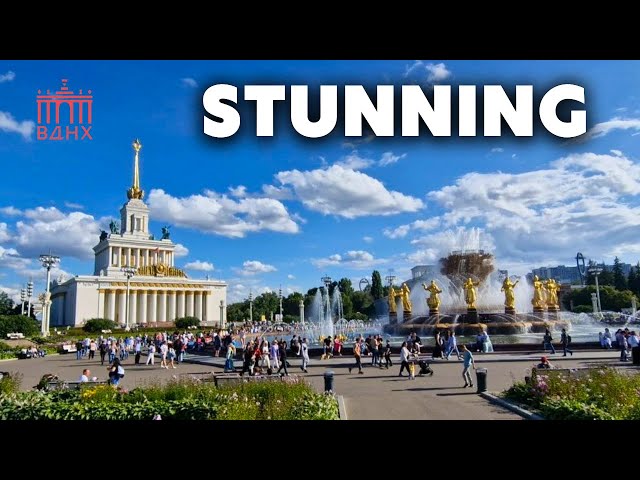 VDNKh: Exploring the BEST PARK in Moscow
