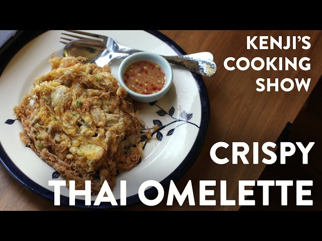 Crispy Thai Omelette (Khai Jiaow)
