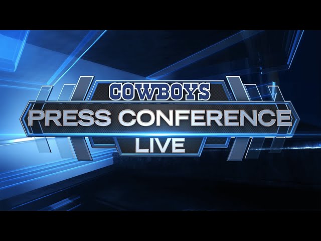 LIVE: Dallas Cowboys Press Conference | Dallas Cowboys 2024